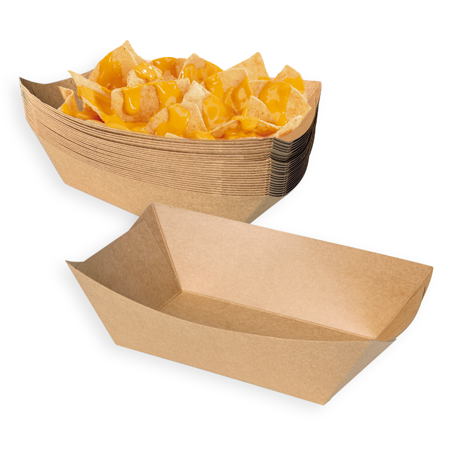 Paper boat trays