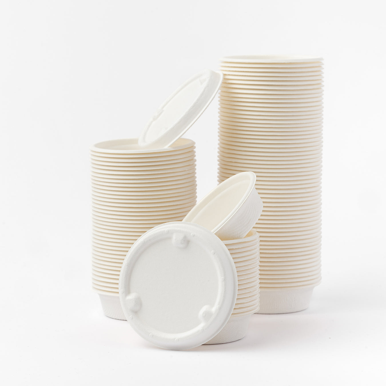 Sugar cane sauce boats